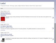 Tablet Screenshot of letbd.com